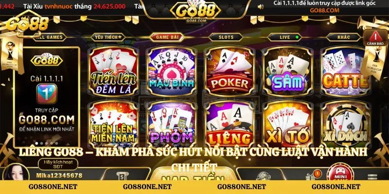 Liêng Go88 – Khám Phá Sức Hút Nổi Bật Cùng Luật Vận Hành Chi Tiết